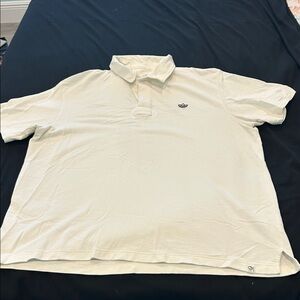 adidas Cream Polo Shirt for Men